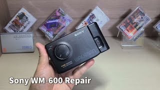 Sony WM-EX600 Repair Cassette Player Walkman