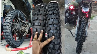 New Off Road Tyres Installed on Hero Xpulse 200| Shipping Available| 9952747821