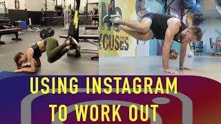 USING INSTAGRAM TO WORKOUT (ALEXIA CLARK TRX) | LAS PALMAS VLOG