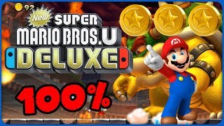 8-C The Final Battle + Credits ❤️ New Super Mario Bros. U Deluxe ❤️ 100% All Star Coins