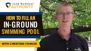 How to Fill In An Inground Pool - How to Fill an Inground Pool with Dirt