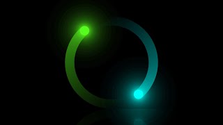 Smooth Loading Ring Animation with Glowing Effect and Shadows (HTML & CSS)