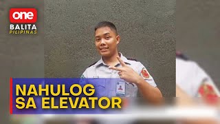 25-anyos na lalaki, patay matapos mahulog sa elevator! | One Balita Pilipinas