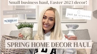 HOME DECOR HAUL! Easter / spring decor from small business Neutral home styling modern country home
