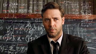 عبقري رياضيات مصاب بانفصام الشخصيه بيقدر يفك شفرات سرية وبيفوز بجايزه نوبل!!ملخص فيلم beautiful mind