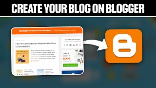 How To Create Your Blog On Blogger 2024! ( Tutorial)