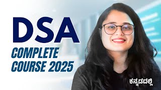 Data Structures and Algorithms Full Course in Python | DSA tutorial (2025) in Kannada | Microdegree
