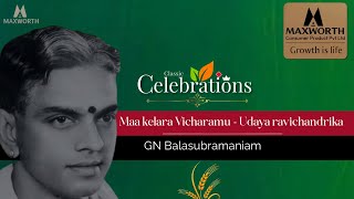GN Balasubramaniam - Maakelara Vicharamu