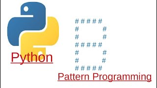 Printing B Hash '#' shape in Python - Pattern of Python Programming