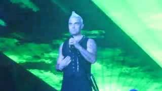 Robbie Williams Feel live in Rome 07.07.2015 @Ippodromo Capannelle