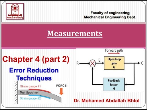 Error Reduction Techniques (ch 4 Part 2) - YouTube