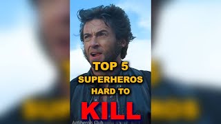 Top 5 Superheros Hard to Kill in Marvel