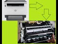 How to open HP Laser Tank 1020w/M1005w/2606 Printer. #wearetechnical