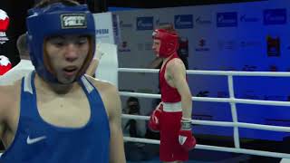 Sabyr Yerbolat (KAZ) vs Prokudins Matvejs (LAT) 56kg _ AIBA Youth World Boxing Championships 2021