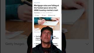 Mortgage Rates Falling at Fastest Pace Since 2008 #shorts