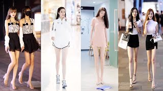 Mejores Street Fashion Tik Tok 2021 | Hottest Chinese Girls Street Fashion Style 2021 Ep.79