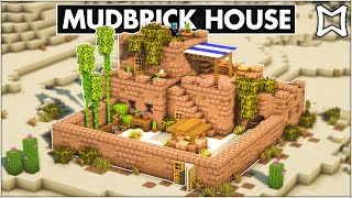 ► Building A Mudbrick Desert House In Minecraft 1.19