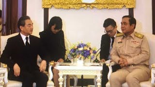 Chinese FM Wang Yi meets Thai PM