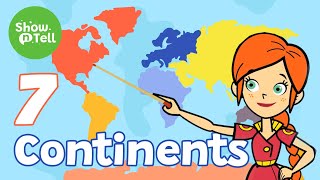 Continents Song - Songs for Kids | Show N' Tell Kids