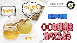 養蜂家の特権！【○○な蜂蜜を食べてみよう】日本みつばちの養蜂 How to Beekeeping