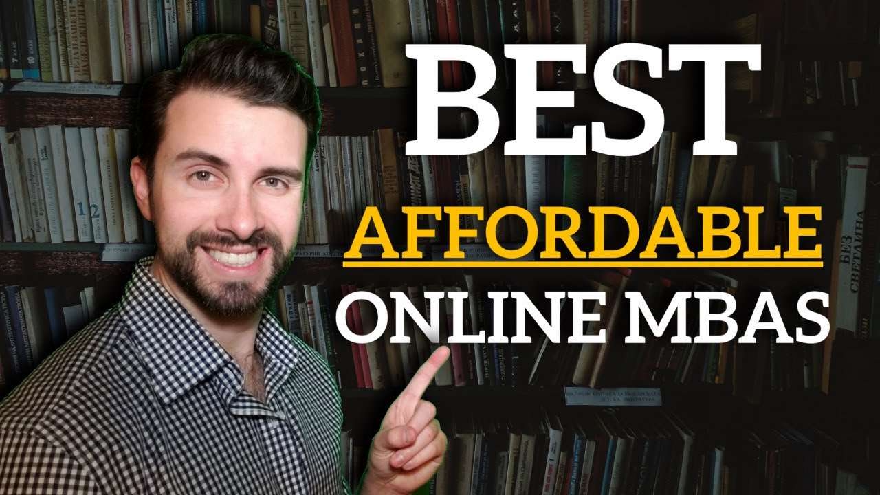 Best Affordable Online Mbas Top 5 In The Us Under 30k Youtube