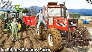 Moving Calf, Spreading Manure \u0026 Making Bread \u0026 Goat Cheese │Au Fil Des Saison│FS 25│Timelapse#8