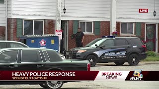 Police on scene of reported stabbing in Springfield Township