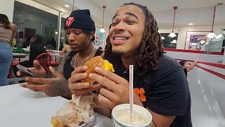 High In-N-Out Mukbang With The Boys!