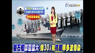 磐石艦傳30人被驗出抗體恐早多波傳染