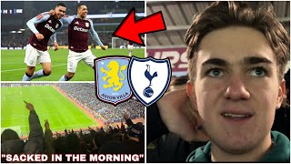 VILLA FANS TAUNT SPURS in ELECTRIC ATMOSPHERE! in Aston Villa vs Tottenham