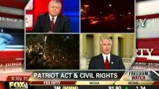 Congressman McClintock discusses the Patriot Act on Freedom Watch with Judge Napolitano