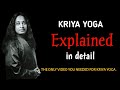 KRIYA YOGA: Everything You Need To Know || KRIYA YOGA Explained in detail