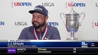 Fans celebrate Father's Day at U.S. Open