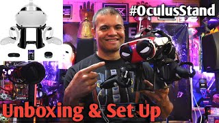 SARLAR VR Stand \u0026 Display \u0026 Controller Holder for Oculus Quest 2 : Unboxing \u0026 Set Up