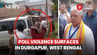 Bengal Election Violence: Mob Attacks BJP Durgapur Candidate Dilip Ghosh's Convoy At Manteswar Area
