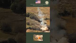 M58 Mine Clearing Line Charge (MICLIC) of US Army  #military #defence