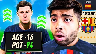 I PROMOTED 94 POTENTIAL YOUTH ACADEMY PLAYER!!👶 - FIFA 23 Barcelona Career Mode EP4