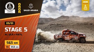 Dakar Rally 2020. Stage 5 Highlights Al Ula – Ha’il Saudi Arabia