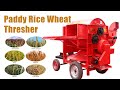 Paddy Rice Wheat Thresher for Rice, Wheat, Sorghum, Millet, Beans, Rapesed #thresher