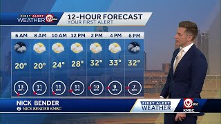 One more burst of cold air before a stretch of warmer weather