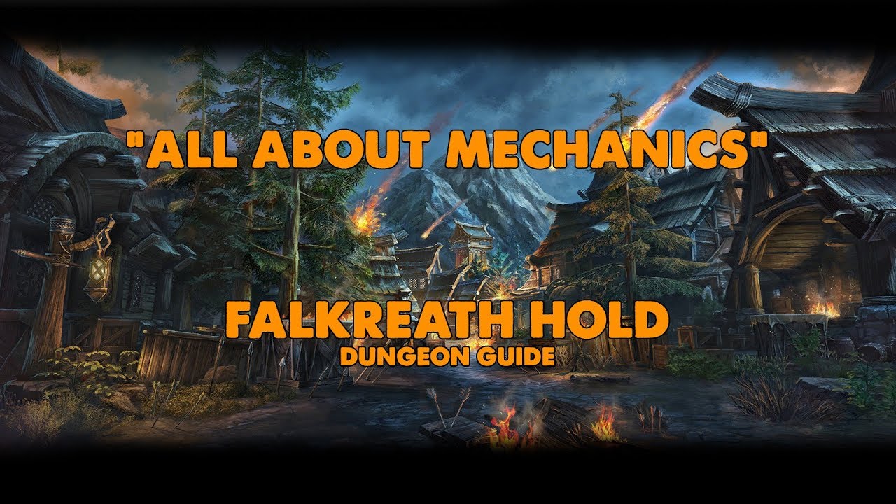 ESO - All About Mechanics - Falkreath Hold Dungeon Guide (Vet HM) - YouTube