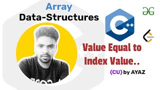 Value Equal to Index Value | Array-6| GFG/ LEETCODE | C++ | Array Playlist