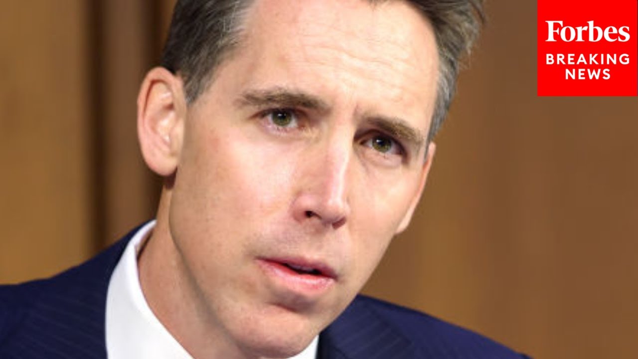 'You Can't Make This Up': Josh Hawley Exposes EPA Negligence In ...