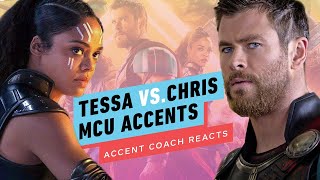 Thor vs. Valkyrie - Accent Coach Reacts to MCU Accents