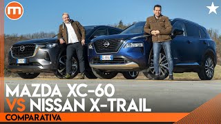 SUV giapponesi | MAZDA CX-60 e NISSAN X-Trail a confronto 🔥 4K