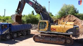 VOLVO EC700B HR LOADS / belädt MAN F2000 , Winnenden, 2013.