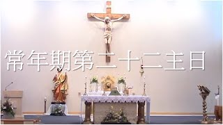 常年期第二十二主日 (粵語) - 加拿大殉道聖人天主堂 CMCC