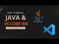 How to Set Up Java Development Kit in Visual Studio Code on Windows | Tricky4you
