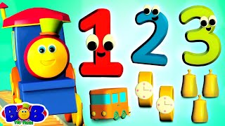 Numbers Song + More Learning Videos & Rhymes for Kids with Bob The Train