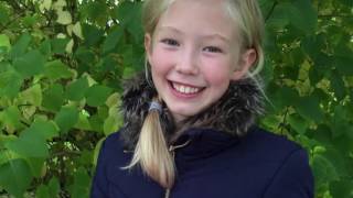 Emelie, 9, samlade in 40 000 till syriska barn